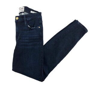 Frame Denim Blue Low Rise Skinny Jeans | Size 26